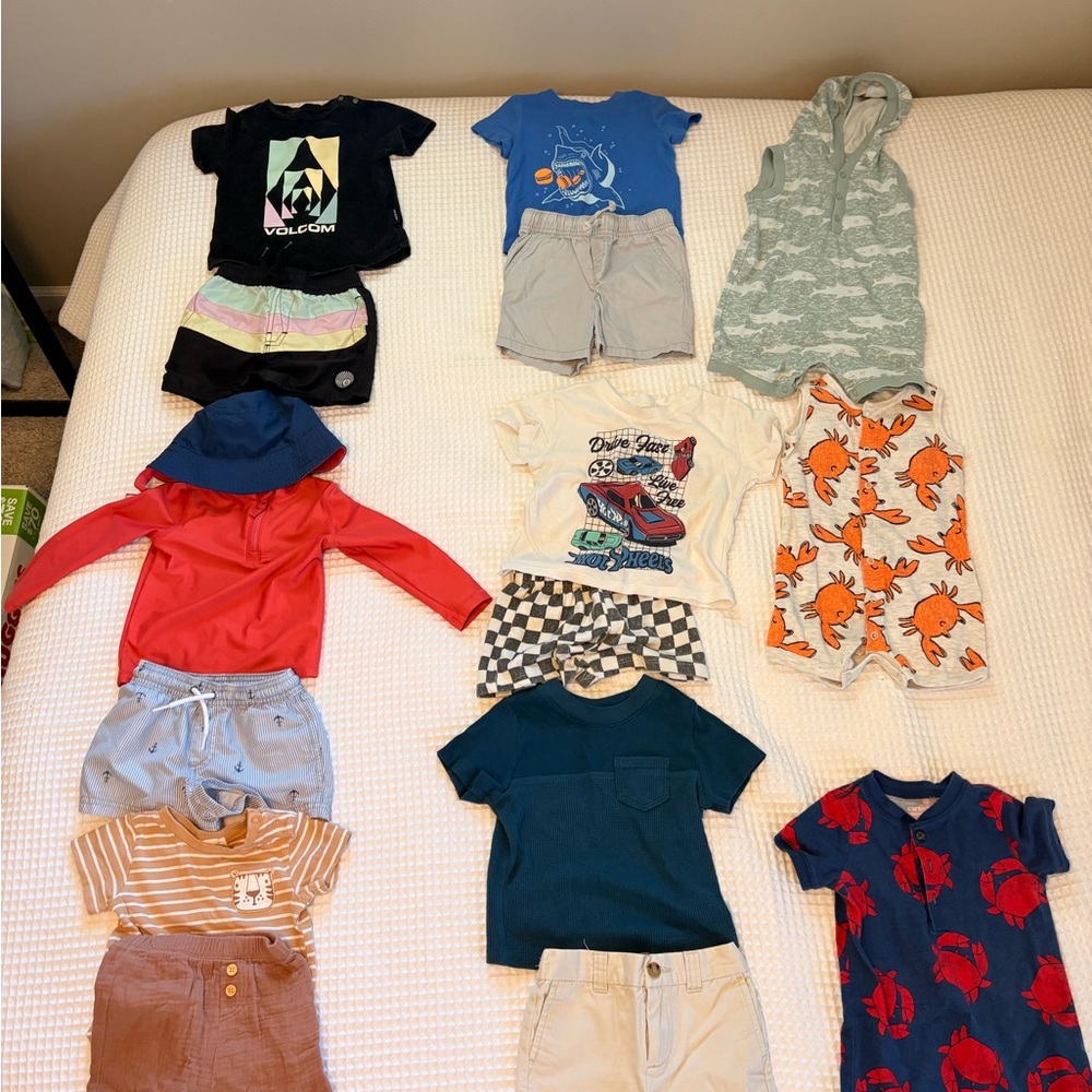 H&M, Jack & Janie, Oshkosh, CarterKids Matching Sets - Pink, Blue, Yellow, White - Picture 2 of 6